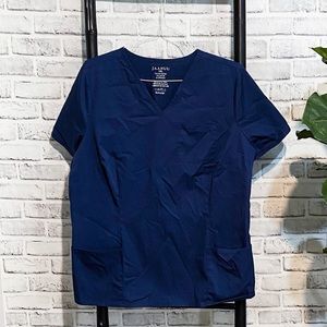 Navy Jaanuu Scrub Top 1X